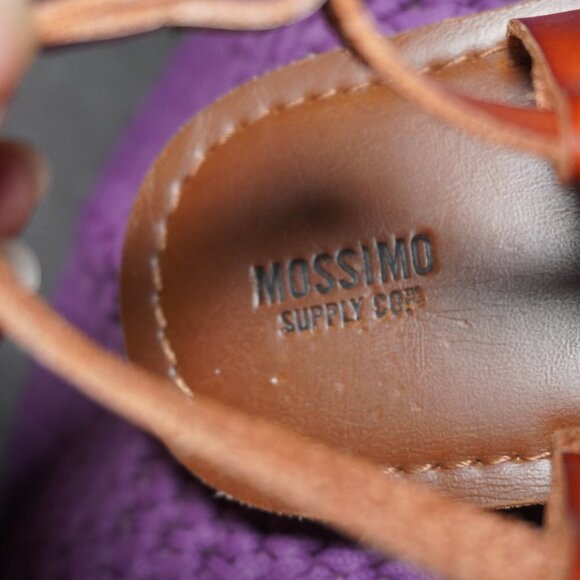 Mossimo Supply Co Womens Flip Flops Thongs Slingback Sandals Multi-Color Size 11 - Picture 5 of 7